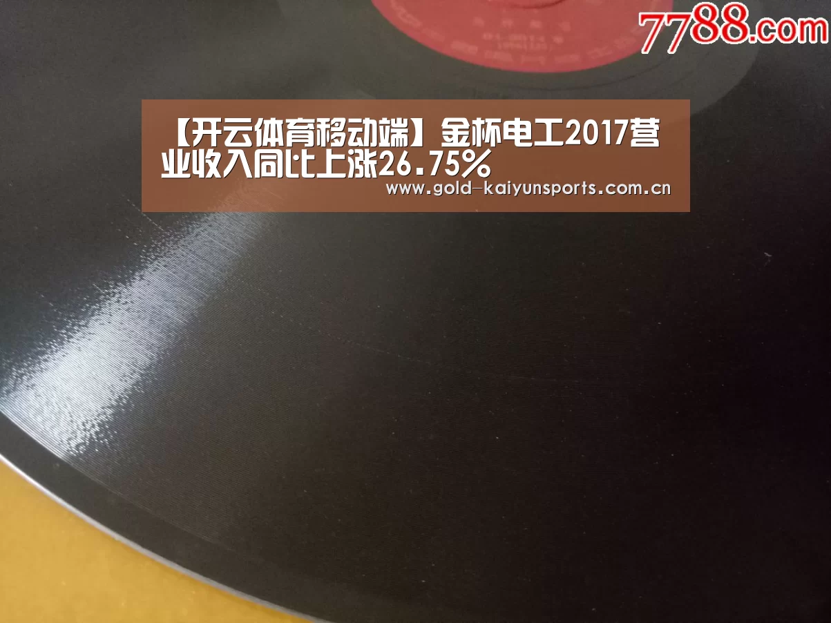 【开云体育移动端】金杯电工2017营业收入同比上涨26.75%(图1) 开云登录